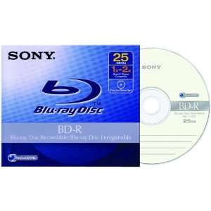  Sony Blu Ray 2X 50GB BD R Dual Layer DL Media 1 Pack in 