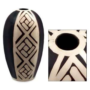 Ceramic vase, Friezes  Home & Kitchen