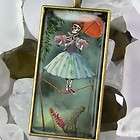 Gothic Haunted Mansion Stretching Portrait Antique Bron