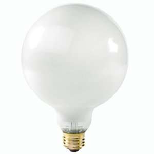 Halco 5208   150 Watt Light Bulb   G40 Globe   Frost   5000 Life Hours 