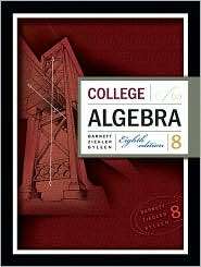  Algebra, (0072867388), Raymond A. Barnett, Textbooks   