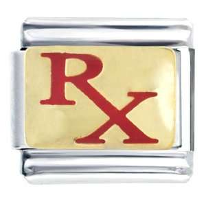  Rx Prescription For Medicine Italian Charms Bracelet Link 