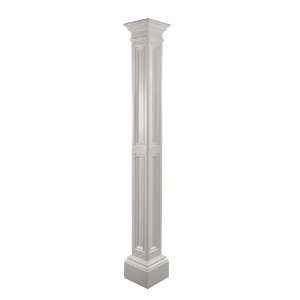  Mayne 5838 WH Liberty Lamp Post Decorative Post Only 