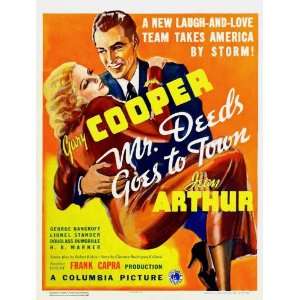  Mr. Deeds Goes to Town (1936) 27 x 40 Movie Poster Style B 