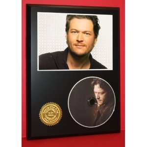 Blake Shelton Limited Edition Picture Disc CD Rare Collectible Music 