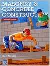   Concrete, Masonry and Brickwork A Practical Handbook 
