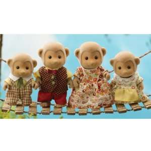  Sylvanian Families Monkey Family: Toys & Games