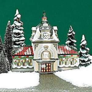  Department 56 North Pole Hall of Records: Home & Kitchen