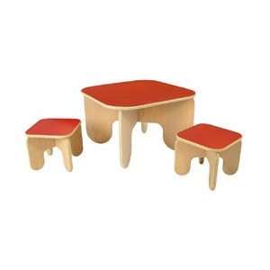  Ecotot lsquo s PopsicleKid Table Stool Set: Home & Kitchen