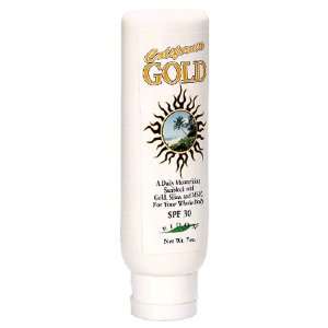  Eidon California Gold Sunblock, SPF 30 , 7 Ounces (Pack of 