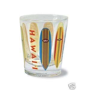  Hawaiian Shot Glass Danos Surfboards Hawaii: Kitchen 