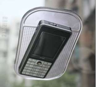 New white Sticky Mat Anti Slip Dash Pad Car Mobile Cell Phone  