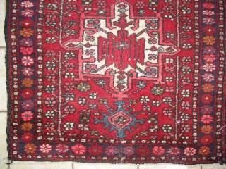 Antique Karaja Hand knotted Persian rug 136  