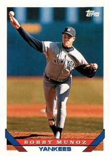 1993 Topps Traded #13T Bobby Munoz Yankees  