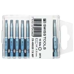  PB Swiss Tools 1/4 PrecisionBit for Power Tools 10 Pack w 