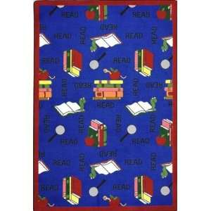   1419 D Bookworm Rug 7 ft 8 inches by 10 ft 9 inches