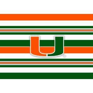  The University Of Miami Folded Note Cards: Home & Kitchen