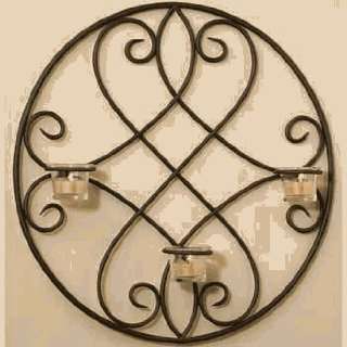  DD Discounts 378651 Lindsey Wrought Iron Wall Sconce