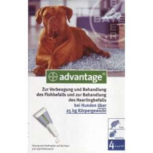  Advantage Blue 4 Pack X Large Dogs: Pet Supplies