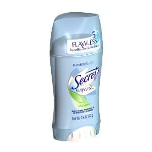  Secret Flawlessly Invisible Solid, Unscented, 2.6 Ounce 