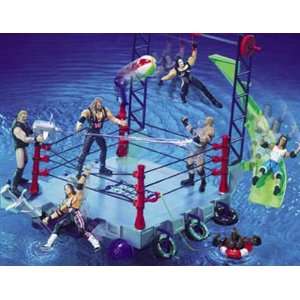  WCW Bash at the Beach Ring Playset Toys & Games