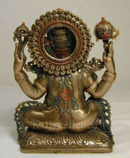LORD GANESH Ganesha Hindu Elephant God of Success Hinduism Statue 