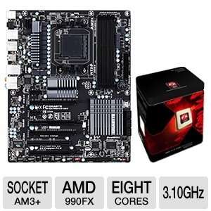  GIGABYTE GA 990FXA UD5 AMD 900 Series Mothe Bundle 