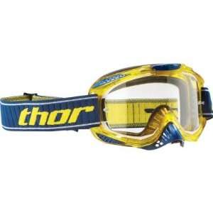  Thor Motocross Ally Goggles   Transparent Yellow 