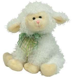  TY Beanie Babies Floxy   white lamb: Toys & Games