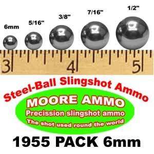    pack 6mm Steel Ball slingshot ammo (3 3/4 lbs): Sports & Outdoors