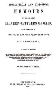 1852 Genealogy & History Washington Co Ohio Pioneers OH  