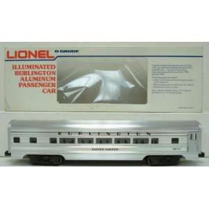  Lionel 6 9577 Burlington Aluminum Coach Car LN/Box Toys 