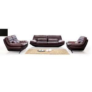  Riviera Leathermatch Sofa by Armen Living: Home & Kitchen