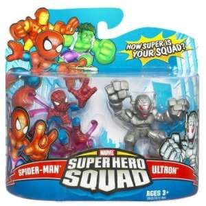    Marvel Super Hero Squad   Spider Man and Ultron Toys & Games