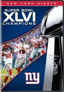 SUPER BOWL XLVI CHAMPIONS NEW YORK GIANTS Sealed New DVD  