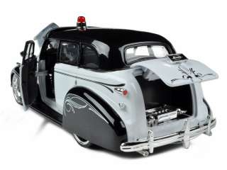   car of 1939 Chevrolet Master Deluxe Police die cast model car by