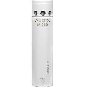  Audix M1250B Miniaturized Condenser Microphone Omni White 