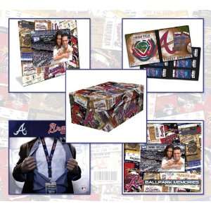  Atlanta Braves Ticket Themed 5 Piece Gift Set: Home 