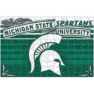   Michigan State Spartans NCAA 150 Piece Team Puzzle: Sports & Outdoors