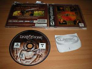 DARKSTONE PLAYSTATION 1 PS1 game COMPLETE *** 710425230257  
