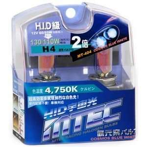  MTEC Cosmos Blue H4 Headlight Bulbs Automotive