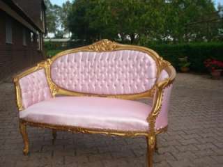   French sofa/marquise Louis XVI from the 1st half of the 19th century