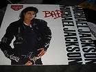 Michael Jackson Bad lp gate Original NM+! w/lyric 1987!