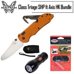  Benchmade Knife 915 ORG Triage Rescue Knife Hook Axis 