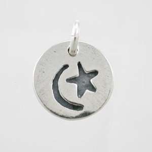   Star Charm in Sterling Silver, #9211: Taos Trading Jewelry: Jewelry