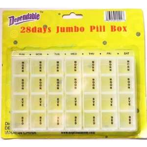  28 Day Pill Box Case Pack 48: Health & Personal Care
