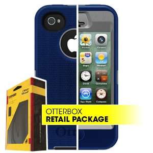  OtterBox Defender Case w/ Belt Clip (Blue Silicone on Gray 