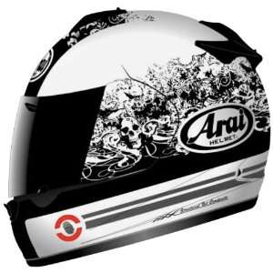 Arai Helmets Vector 2 Full Face Motorcycle Helmet Thrill White XXL 2XL 