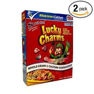 Lucky Charms Cereal, 24.0 Ounce (Pack of 2 )  Grocery 
