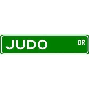  Judo Street Sign ~ Martial Arts Gift ~ Aluminum: Sports 